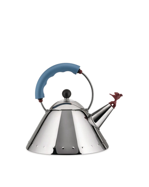 Alessi Blue Hob Kettle 9093 with Whistle