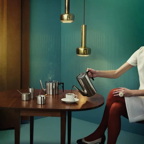 Stelton AJ Cylinda Teapot 1967 by Arne Jacobsen