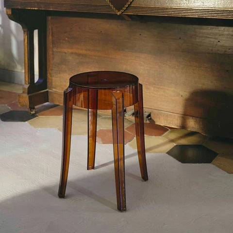 Kartell CHARLES GHOST Table Stool 2pcs