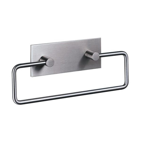 Vola T15 Towel Holder w Back Plate Brushed Stainless Arne Jacobsen