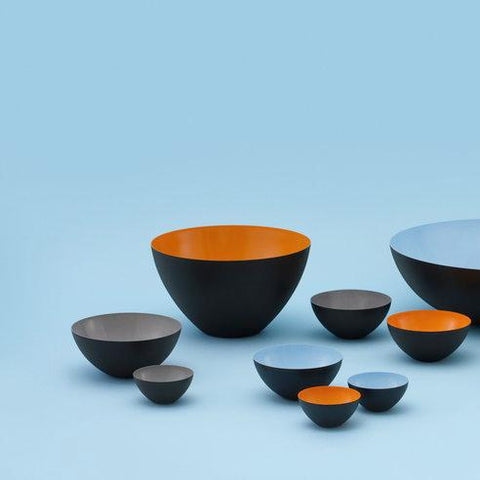 Normann Copenhagen Krenit Bowls Grey 25cm