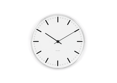 Arne Jacobsen City Hall Wall Clock 29cm