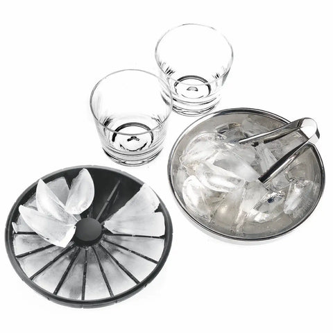 Eva Solo Ice Cooler & Tongs w 2 Glasses