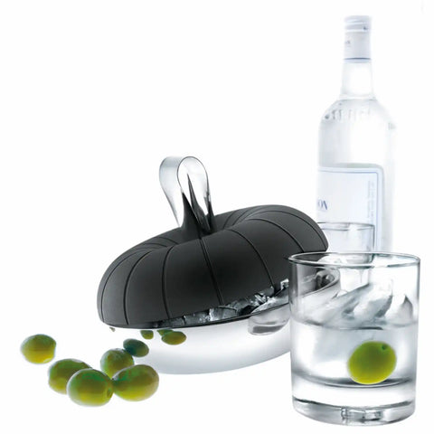 Eva Solo Ice Cooler & Tongs w 2 Glasses