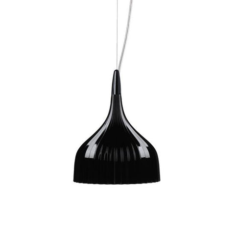Kartell E Hanging Suspension Light black