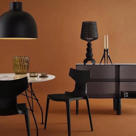 Kartell Abbracciaio Gold Candle Holder by Philippe Starck