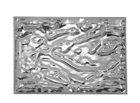Kartell DUNE L Tray Mario Bellini Chrome