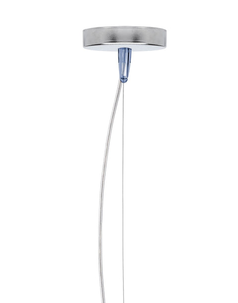 Kartell E Hanging Suspension Light blue