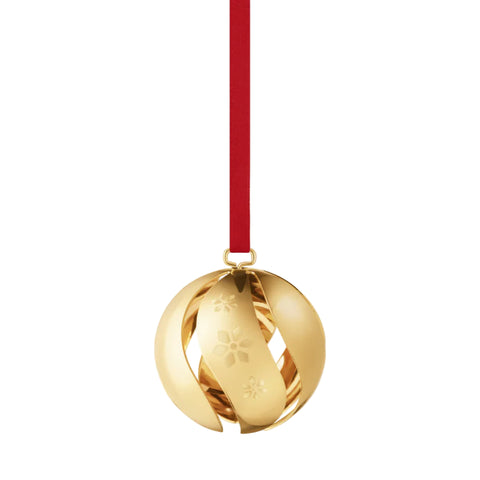 Georg Jensen Christmas Bauble Gold 2024