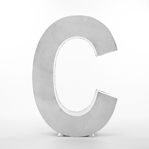 Seletti Metalvetica Aluminium Letters