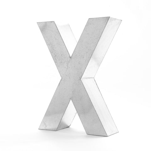 Seletti Metalvetica Aluminium Letters