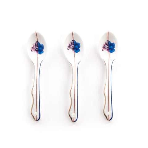 Seletti Hybrid ARMILLA Porcelain Coffee Spoon 3pcs