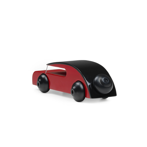 Kay Bojesen CAR Figurine Black & Red Sedan