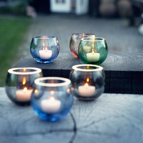 Holmegaard - Cocoon Tealight Holder - Spring