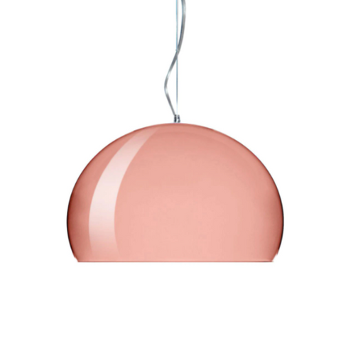 Kartell FLY Suspension Light 38cm Metallic Finish Copper