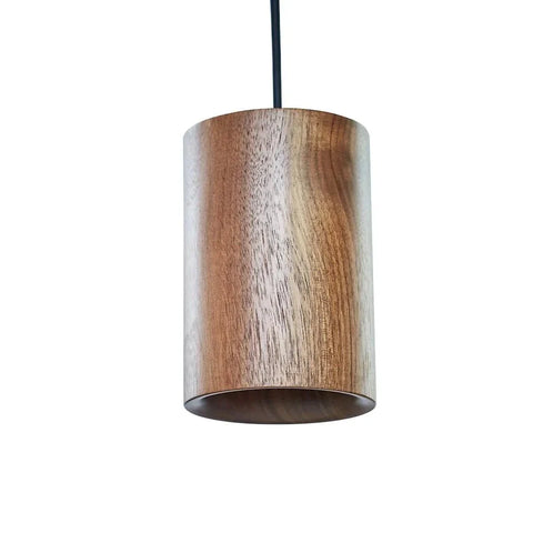Terence Woodgate Solid Cylinder Pendant Walnut