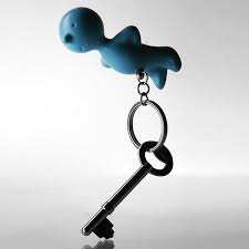 Propaganda Keyring Mr P Pink