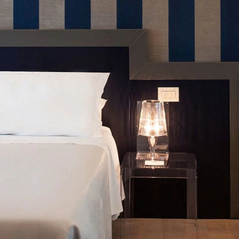 Kartell TAKE Table Light Transparent Red