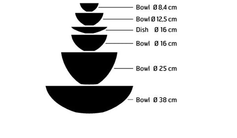 Normann Copenhagen Krenit Bowls Grey 25cm