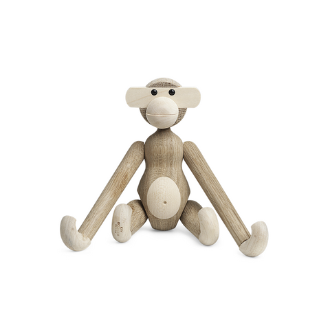 Kay Bojesen ABE Small Monkey Figure Oak & Maple