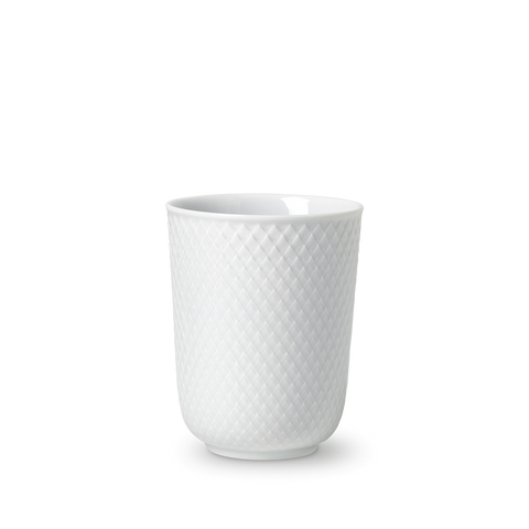 Lyngby Rhombe Mug 33cl White