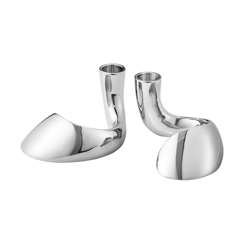 Georg Jensen BLOOM Botanica Candleholder 2pcs