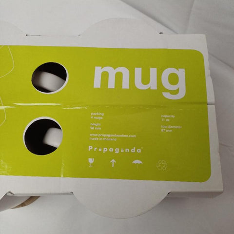 Propaganda Mug 32cl 4pcs