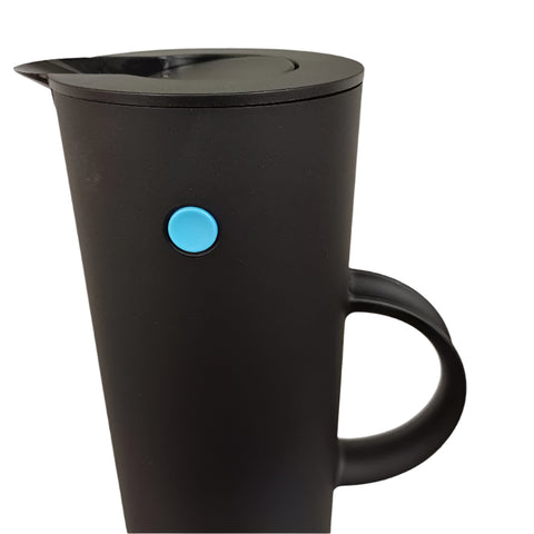 Stelton EM77 Vacuum Jug 1L Matt Black Ltd