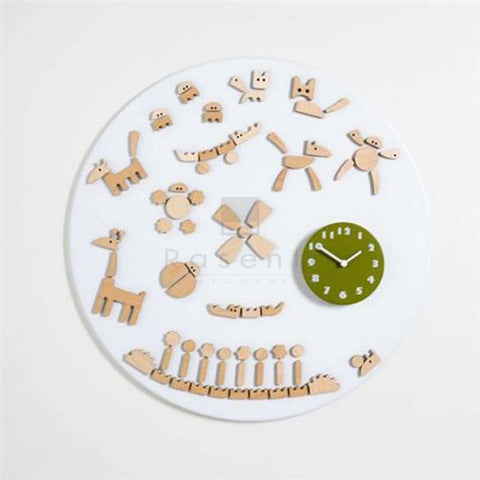 Diamantini & Domeniconi TIC Magnetic Red Wall Clock