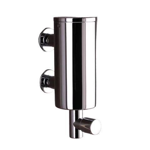 Vola T10JR Wall Soap Dispenser 0.25L Polished Chrome Arne Jacobsen