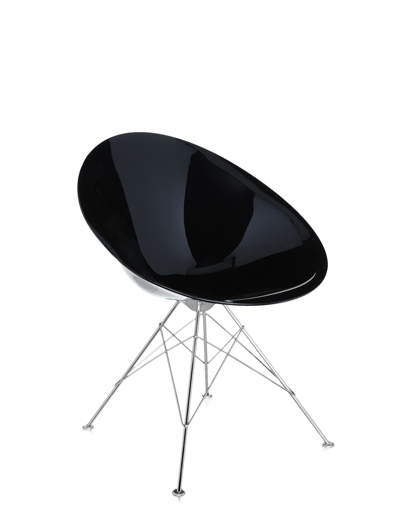 Kartell EROS Black Chair by Philippe Starck | Panik Outlet