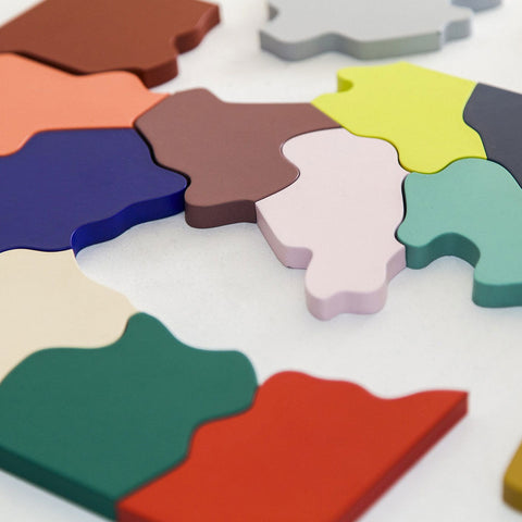 Areaware Coloured Wooden Puzzle | Panik Design