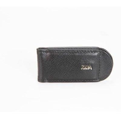 Nava - Saffiano Leather Money Clip