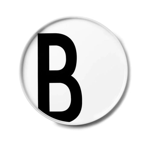 Design Letters Plates 20cm AJ