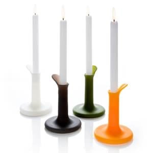 Royal VKB - Elas Silicone Candlestick - White