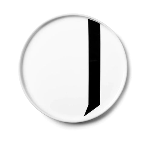 Design Letters Plates 20cm AJ