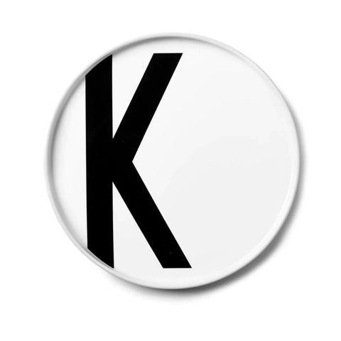 Design Letters Plates 20cm AJ