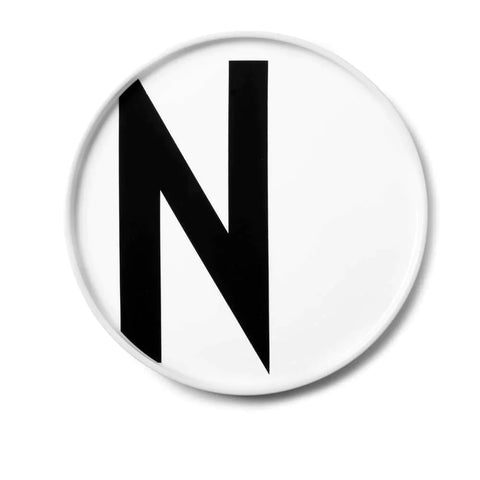 Design Letters Plates 20cm AJ