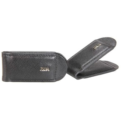 Nava - Saffiano Leather Money Clip