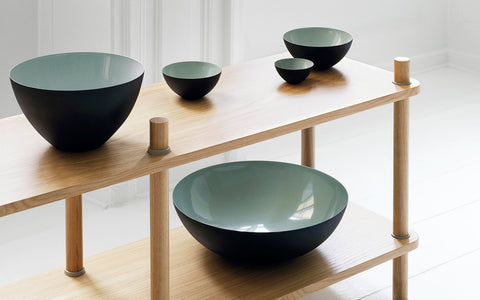 Normann Copenhagen Krenit Bowls Grey 25cm