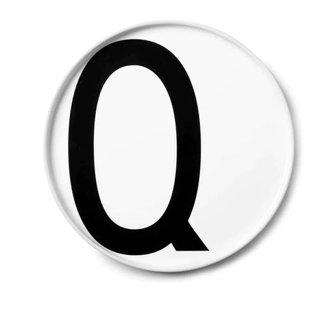 Design Letters Plates 20cm AJ