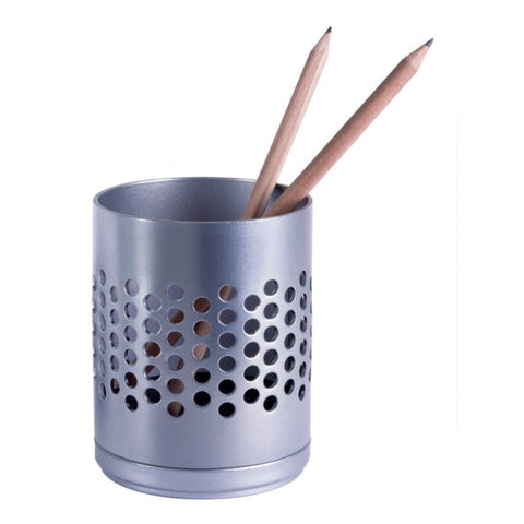 Rexite Pencil Storage Cup Desk BABELE Aluminium Finish