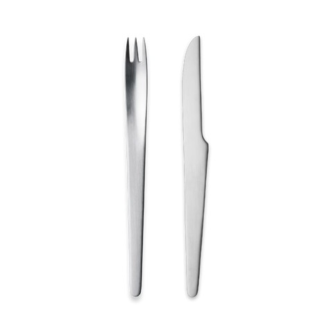 Georg Jensen Lunch Starter 8pcs by Arne Jacobsen 1957