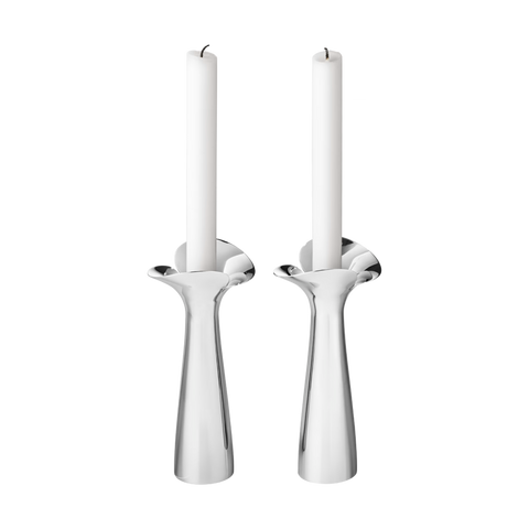 Georg Jensen Bloom Botanica Candleholder 2pcs