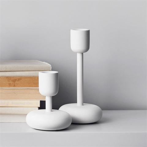 Iittala NAPPULA Candleholder 18cm white