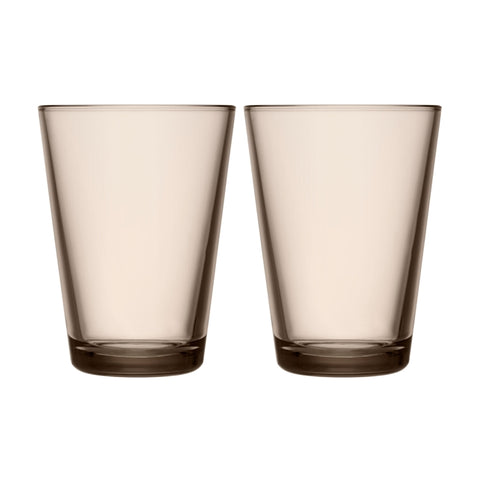 Iittala Kartio Tumbler 40cl 2pcs Linen