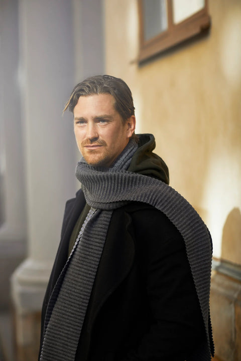 Design House Stockholm Pleece Scarf 200cm Dark Grey