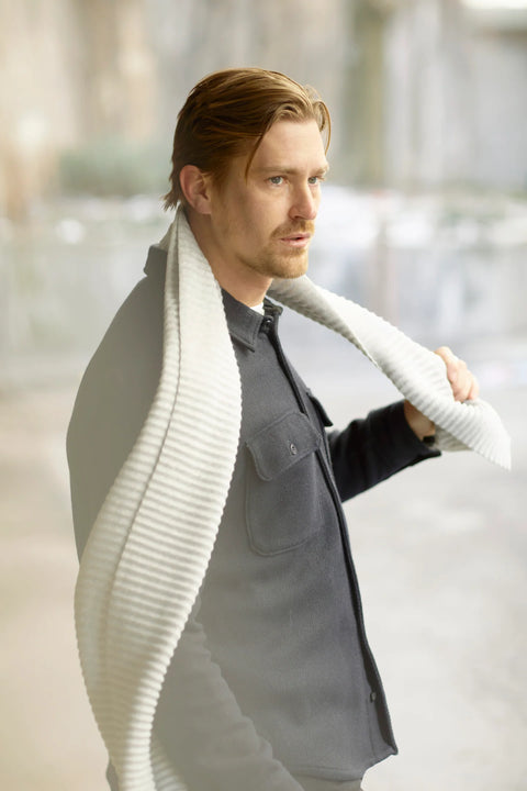 Design House Stockholm Pleece Scarf 200cm Light Grey