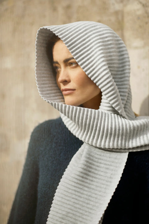 Design House Stockholm Pleece Scarf 200cm Light Grey