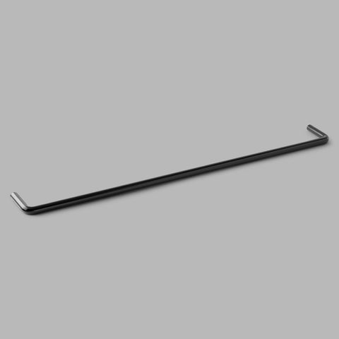 d line Towel Rail black 65cm